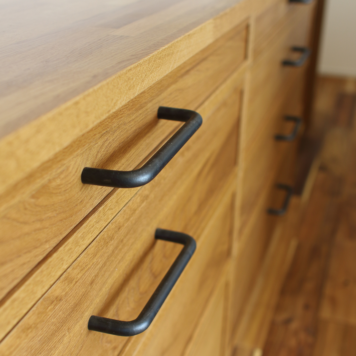 無垢鉄ハンドル