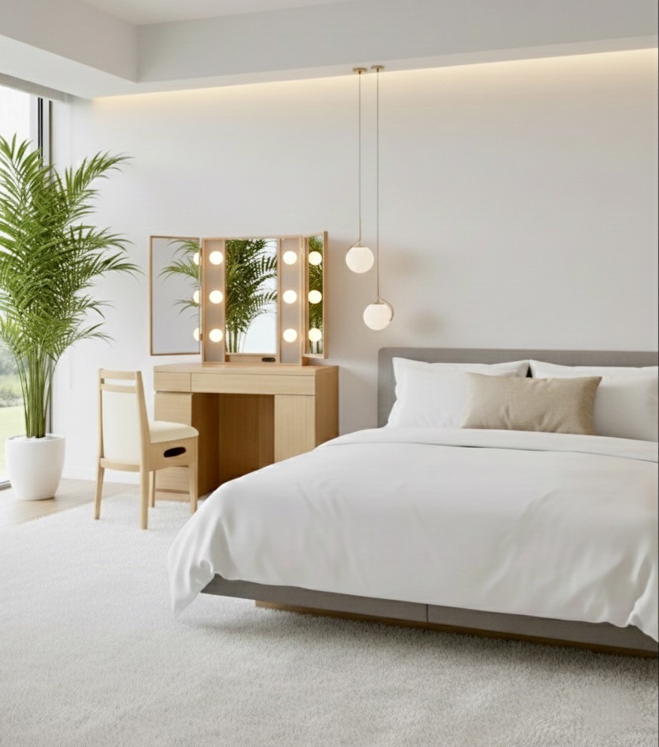 女優ミラー 女優ドレッサー ハリウッドミラー 美容院ドレッサー